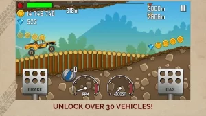 Hill Climb racing APK unlocked (Unlimited money / gems) 3